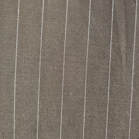 NWOT Talbots brown pinstripe Heritage wool blend trousers pants Womens 12 - Picture 8 of 9